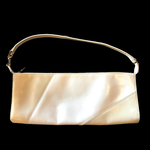 Salvatore Ferragamo Beige & White Handbag - Picture 7 of 13